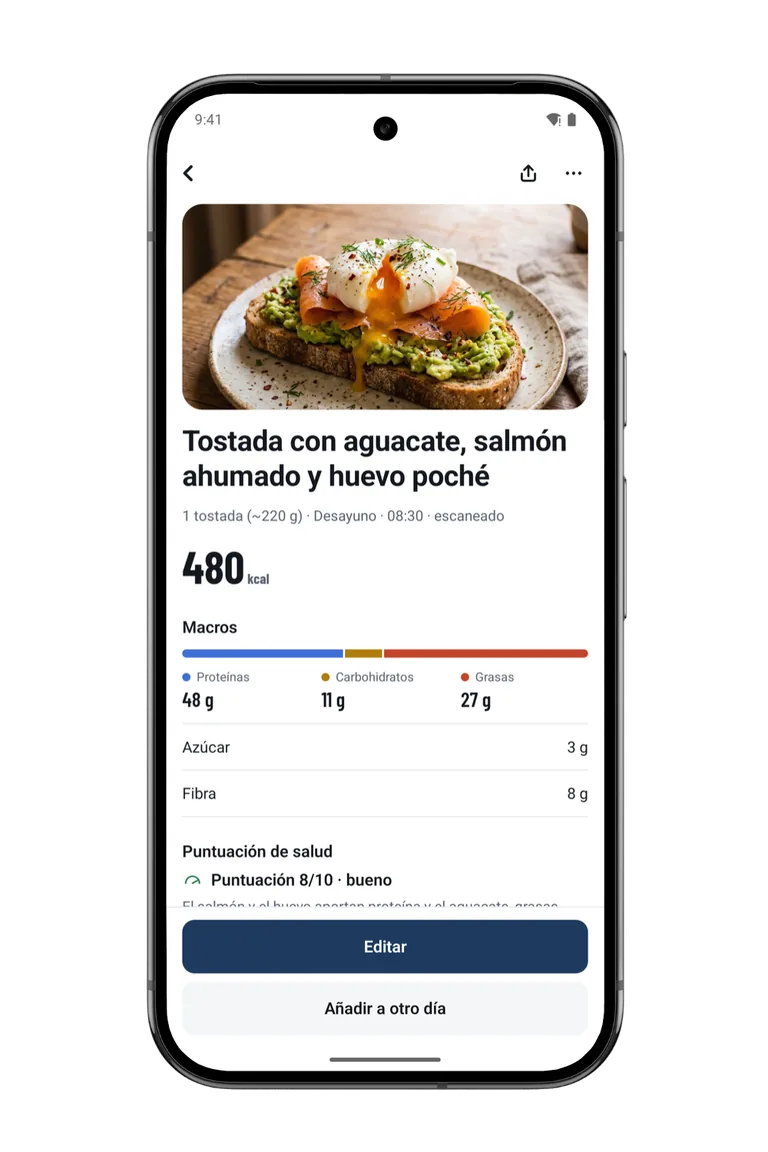Descubre lo que lleva cada comida